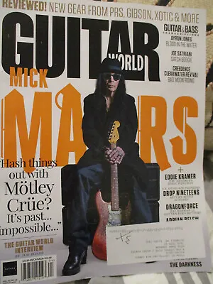 Guitar World April. 2024 Mick Mars Drop Nineteens Frank Infante New • $16.99