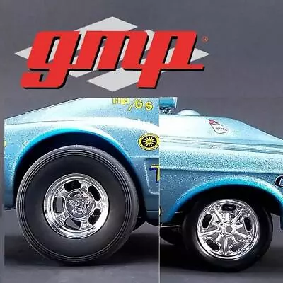 Gmp 18886 Gasser Wheels And Tire Set 4 Pack From 1967 Ohio George Malco Car 1:18 • $15.95