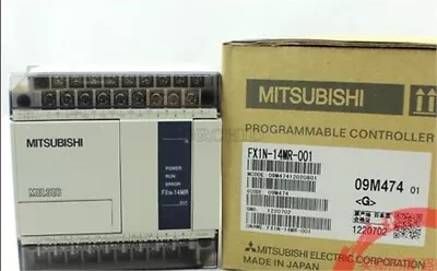 New 1Pcs Mitsubishi FX1N-14MR-001 Plc FX1N14MR001 Melsec Gi • £124.25