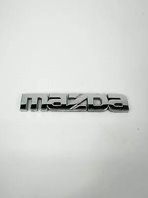 1999 2000 2001 2002 2003 2004 2005 Mazda Miata Rear Mazda Emblem Oem Tabs Broken • $8.49