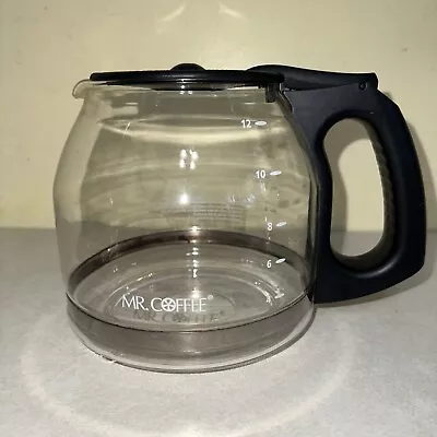 Mr. Coffee 12 Cup Replacement Glass Carafe Black Coffee Pot • $18.99