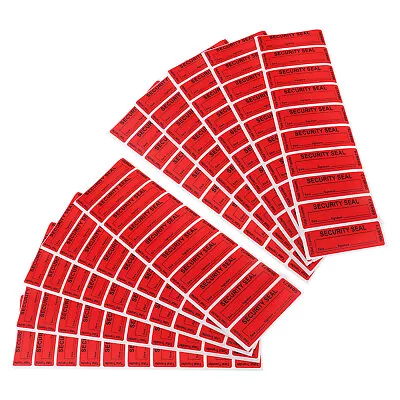 100Pcs Transfer Tamper-proof Void Stickers Evident Security Guarantee Labels • £10.16