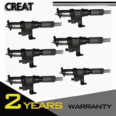 6PCS New Diesel Injector For Isuzu 7.8L Engine Model 6HK1 Vehicle 095000-5361 • $587.99