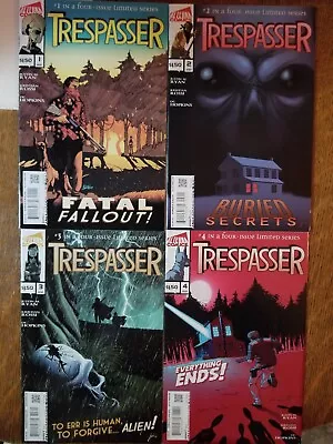 Trespasser #1 2 3 & 4 Complete (Alterna Comics) • $60