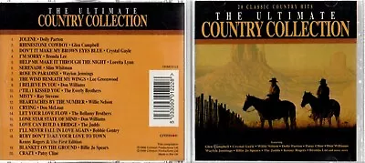 THE ULTIMATE COUNTRY COLLECTION - 20 CLASSICS - VARIOUS ARTISTS (CD Album) • £3.95