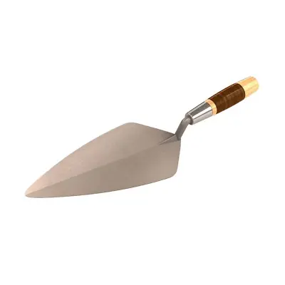 13 In. X 5-5/8 In. Narrow London Pro Carbon Steel Brick Masonry Trowel - Leather • $52.99