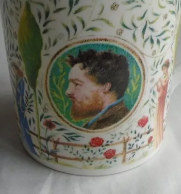 £10 • Buy Scarce Past Times William Morris  Portrait  Centenary Mug 1896-1996