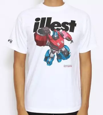 Illest X Transformers T-Shirt Size Men’s Large L Autobots Optimus Prime BLACK • $85