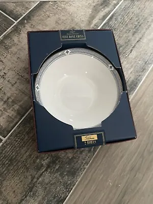 BNIB M&S MARKS AND SPENCER ST MICHAEL FELSHAM 6  CEREAL SOUP BOWL DISH X2 • £10.99