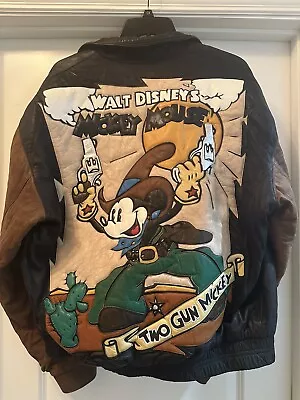 Disney's Two Gun Mickey Mouse Jacket XL #4 Of 100 Rare Special Edition • $650