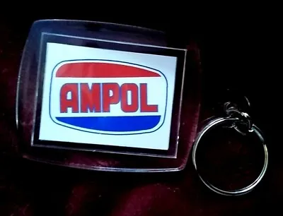 Keyring  AMPOL  PROMO GARAGE SERVICE STATION GAS CAR FORD VW KOMBI  Key Ring • $5.99