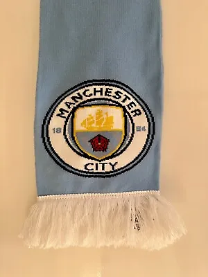 Manchester City Football Scarf Official-New With Tag! • £8.99