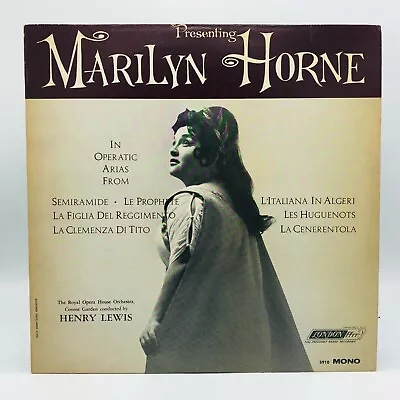 Presenting Marilyn Horne 5910 London LP • $15