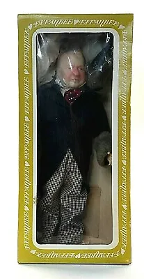W.C. Fields Doll By Effanbee W/Cane Hat And Tag VTG 1980 PLEASE SEE DESCRIPTION • $44.07