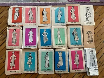 Vintage Sewing Mail Order Dress Patterns “1940's-1950's  RARE LOT Of 18 • $250