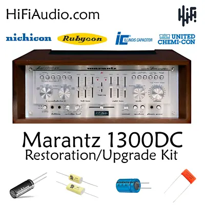 Marantz 1300DC Rebuild Restoration Recap Service Kit Fix Repair Capacitor • $185