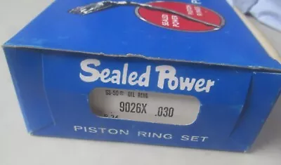 Piston Ring Set - Sealed Power 9026x .030 Oversize - Jeep 242 Gm 230 250 • $25