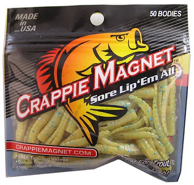 NEW    CRAPPIE MAGNET - 50 Pc PK    • $9.99