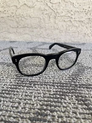 Moscot Eyeglasses Eye Glasses Frames Mensch Black NYC 47-24-145 • $229