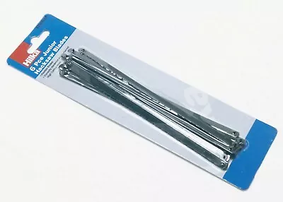 Hilka 6 Peice 6 Inch Junior Replacement Hacksaw Blades Strong Sharp 43908006 • £2.99