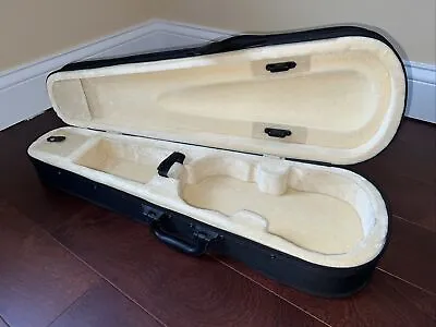 Violin Hard Case Backpack Carrying Case Felt Check Pictures For Measurements • $49
