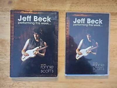 $18.99 • Buy Jeff Beck Live At Ronnie Scotts DVD 2008 Performing This Week Eric Clapton Guest