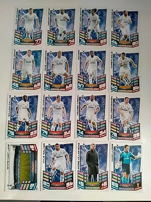 £4.99 • Buy Match Attax 12/13 Tottenham Hotspur Squad - X16 Football Trading Cards 