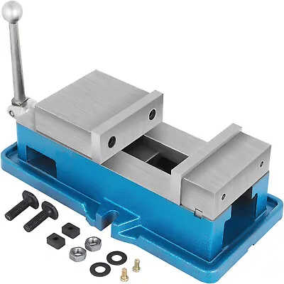 VEVOR 5  Cast Iron Precision Milling Lockdown Vise CNC Milling Bench Clamp Vice • £57.23