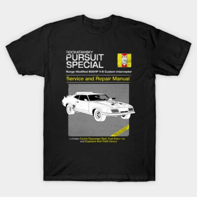 $17.99 • Buy New V-8 Interceptor Service And Repair Men T-Shirt S-3XL