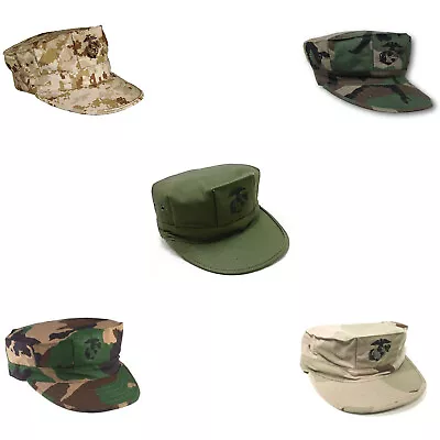 Marine Corps 8-Point Covers - USMC Utility Hats - Military Issue - MADE IN USA • $29.95