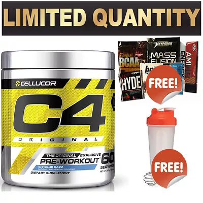 Cellucor C4 Id 60 Serve Watermelo Pre Workout C4 Original Energy Creatine Shaker • $59.90