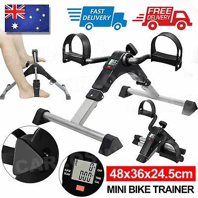 Exerciser Mini Bike Trainer Exercise Machine Home Gym Pedal Portable Cycle AU • $35.95