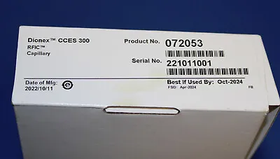 NEW Thermo Dionex CCES 300 RFIC Anion Capillary Electrolytic Suppressor 072053 • $395