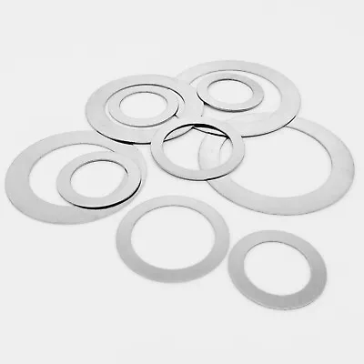 10/50X M2-M40 Stainless Steel Ultra Thin Flat Washer Ultrathin Shim Plain Gasket • $2.69