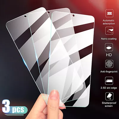 3Pcs Full Cover Tempered Glass On The For OnePlus 7 7T 6 6T 5 5T 3 3T 7 7T • $19.79