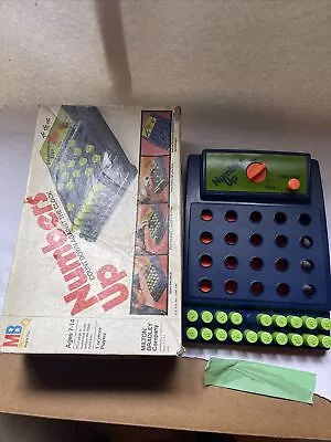 1975 Numbers Up Game By Milton Bradley Missing 1 Number DOES NOT WORK • $5