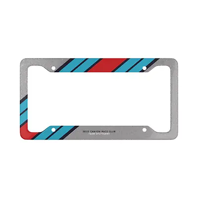 MARTINI RACING Mk2 Molded Metal License Plate Frame By LA's SCRC Porsche/Lancia • $29