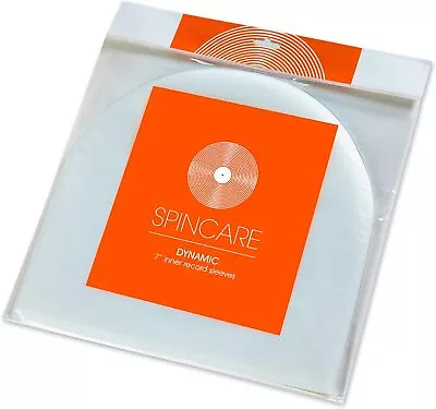 50x 7 Inch Anti Static Inner Vinyl Record Sleeves DYNAMIC Sleeves For 7” Single • £11.33