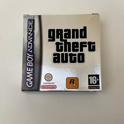 Grand Theft Auto GTA - Game Boy Advance GBA - Boxed Complete In Box CiB • £39.99