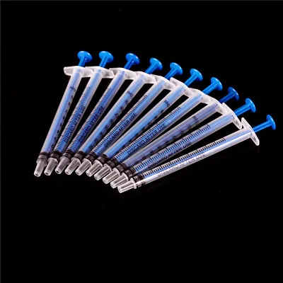 10Pcs 1ML Nutrient Measuring Plastic Disposable Syringe Functional Medical A St • $5.30