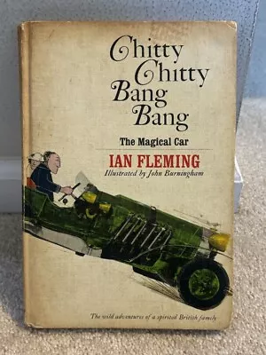 CHITTY CHITTY BANG BANG Hardcover Book Random House 1964 Ian Fleming FREE SHIP! • $10