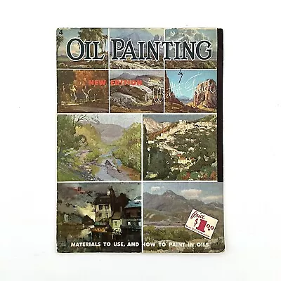 Oil Painting By Walter Foster - How To Paint In Oils - Vintage • £6.90