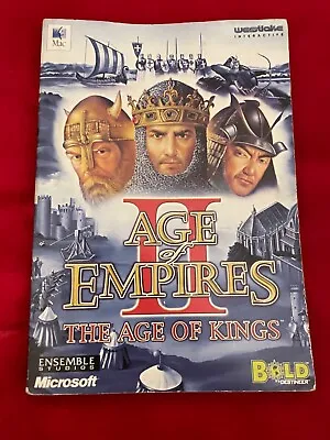 Age Of Empires II 2 The Age Of Kings/Conquerors Expansion Mac Manual Manual Only • $15