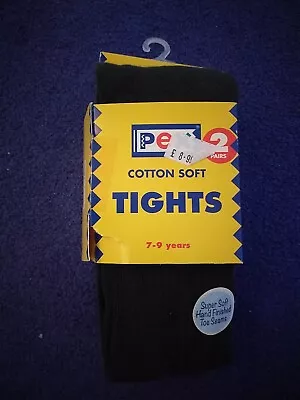 £4 • Buy Pex Cotton Tights Bottle Green, 1 Pair Only, 7-9 Years