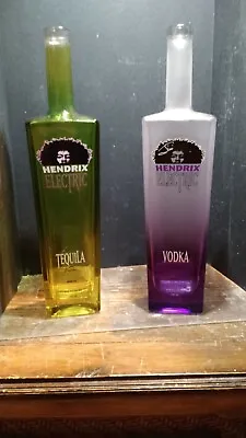 Jimi Hendrix Tequila And Vodka Bottles ( Hendrix Electric)  750 Ml Bottles Empty • $89.50