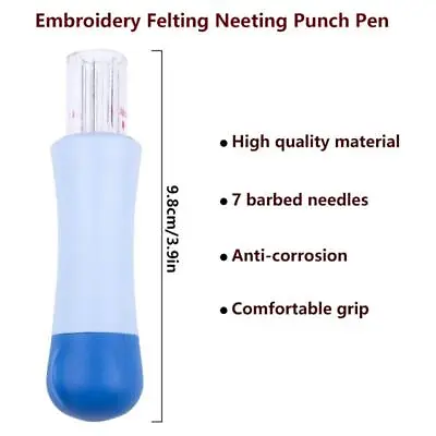 Felting Needle Holder Multi Needle Tool Pen Needle Felting Tool Craft 2 3 7 • £5.61