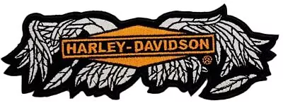 HARLEY DAVIDSON BROKEN WING JACKET VEST PATCH [LARGE - 9.5 X 3.0 Inch -B1] • $12.99