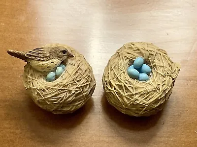 Hallmark Marjolein Bastin Wren Bird Nest Ornaments - New In Box • $9.99