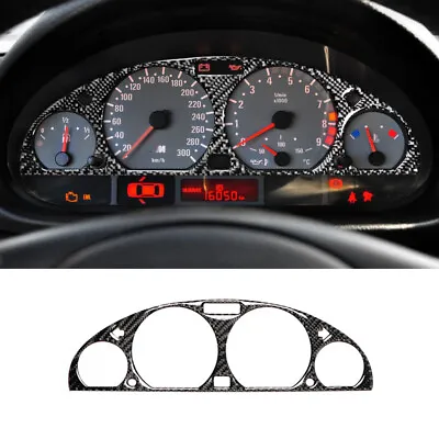 Luxury Carbon Fiber Car Front Dashboard Decoration Sticker Cover For Bmw M3 E46 • $11.68
