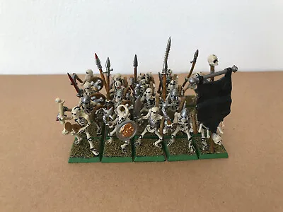 Warhammer Vampire Counts Skeleton Warriors Regiment WHFB Old World • £24